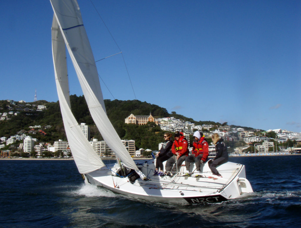 WYST Under 23 Squad joins forces with the Blind Foundation for a great day’s sailing